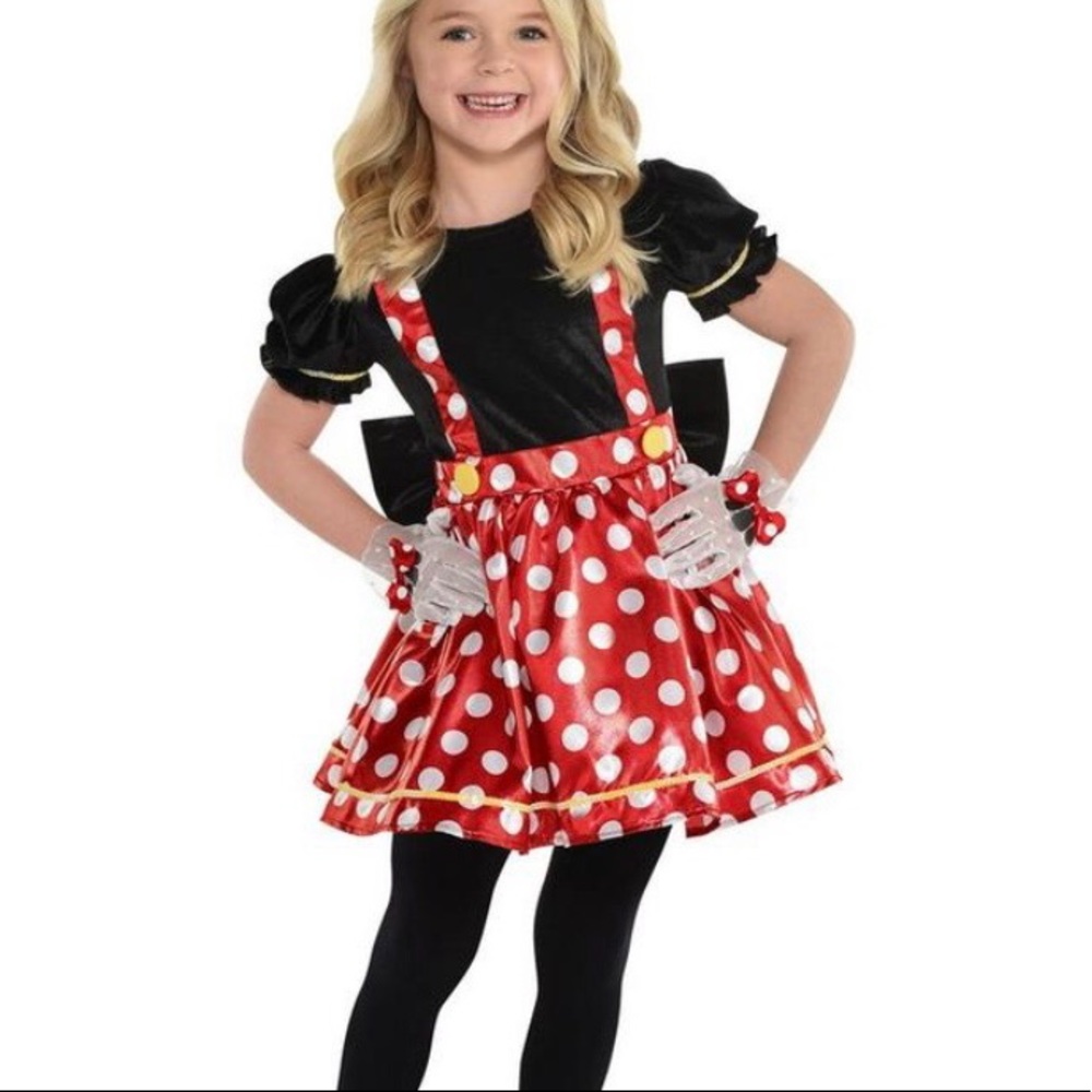 Disney brand Minnie Mouse girls dress costume